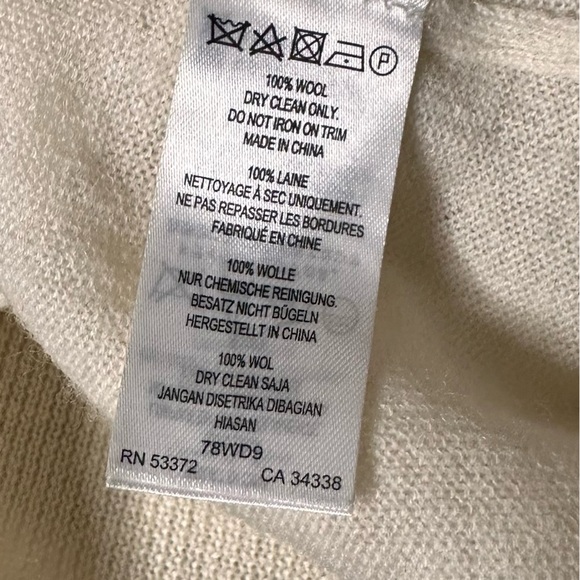 French Connection Wool Sequin Reindeer Sweater XS - Picture 2 of 7